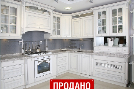 Кухня Бьянка зі срібною патиною на замовлення (знижка-70%) купить по лучшим ценам Кухня Бьянка зі срібною патиною на замовлення (знижка-70%) купить по лучшим ценам