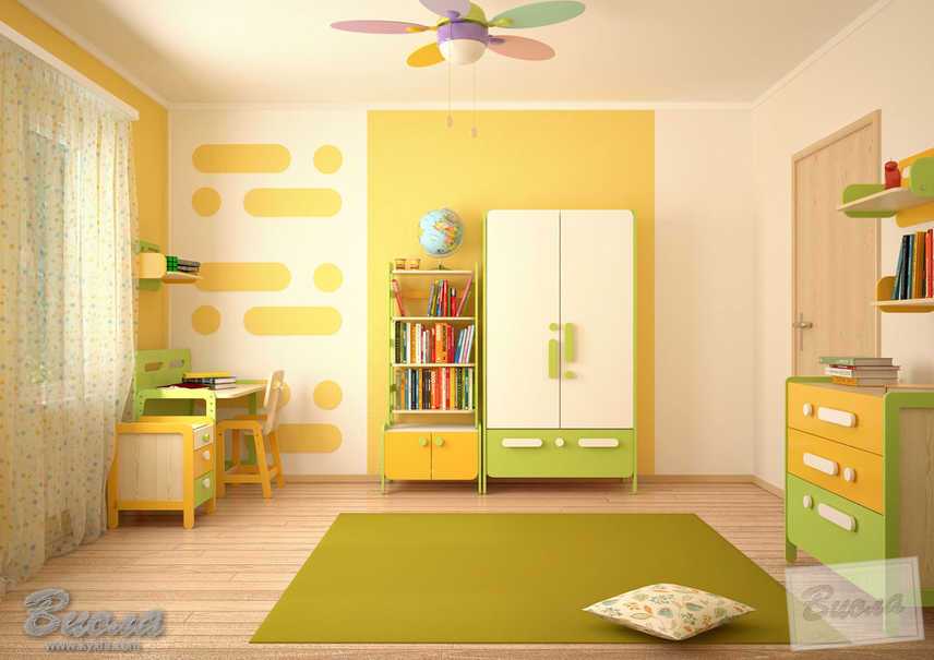 Гарний дизайн дитячої кімнати